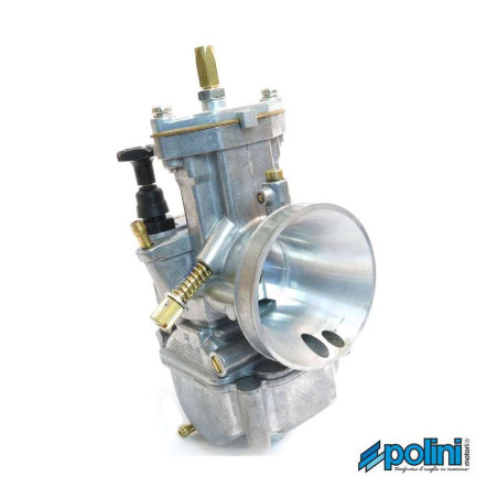 Polini 32mm PWK carburateur met olie of vacuum aansluiting