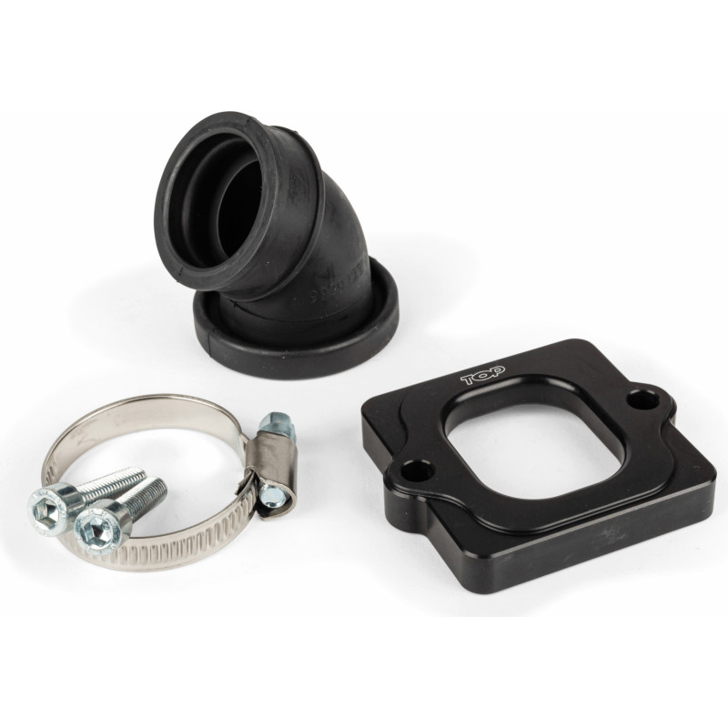 Spruitstuk Top Performances draaibaar 24mm Piaggio & Gilera Spruitstuk Top Performances draaibaar 24mm Piaggio & Gilera