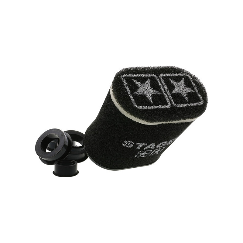 Powerfilter Stage 6 zwart ovaal