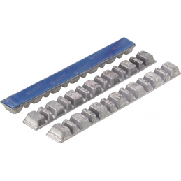 Plomb adhésif gris - 1 bande