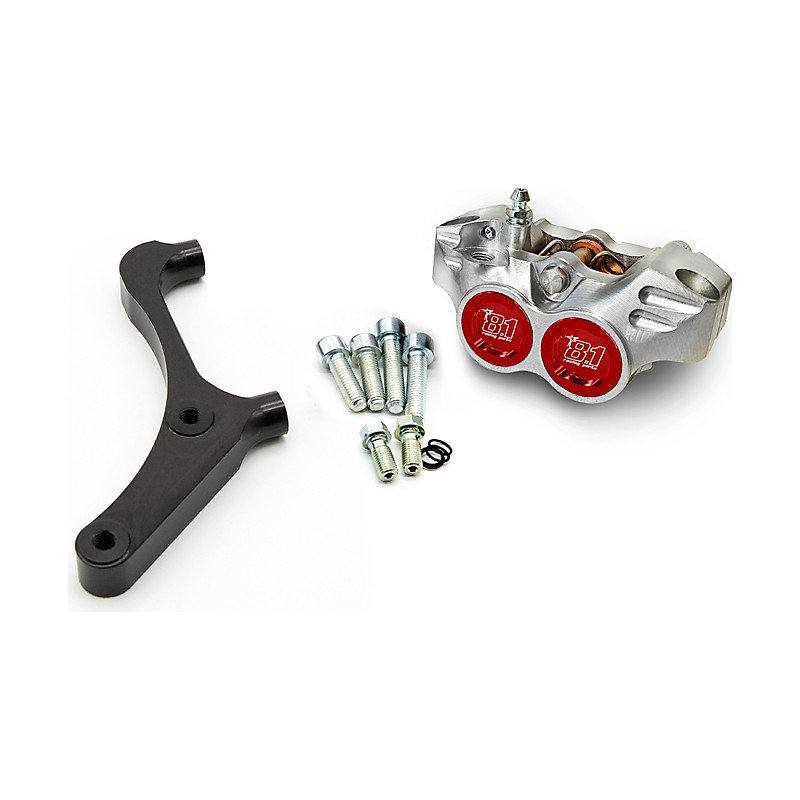 Rem kit achter Gilera Runner 125-180cc | Rood| New Era + adapter Rem kit achter Gilera Runner 125-180cc | Rood| New Era + adapter