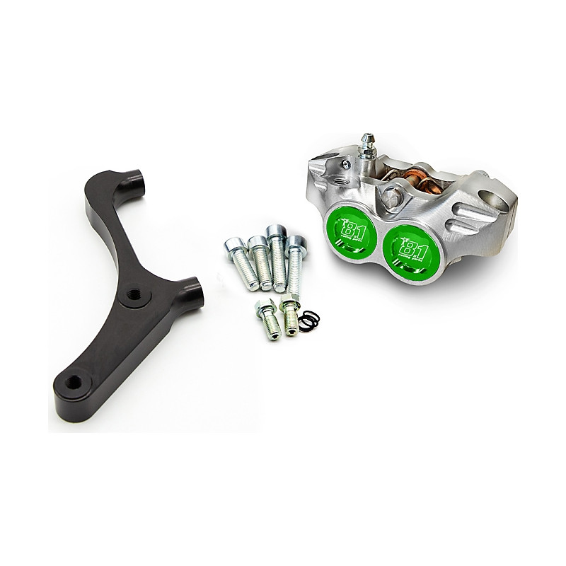 Rem kit achter Gilera Runner 125-180cc | Groen| New Era + adapter Rem kit achter Gilera Runner 125-180cc | Groen| New Era + adapter