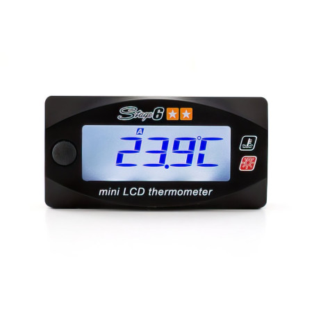 Thermometer Stage6 0-120° MK2 zwart