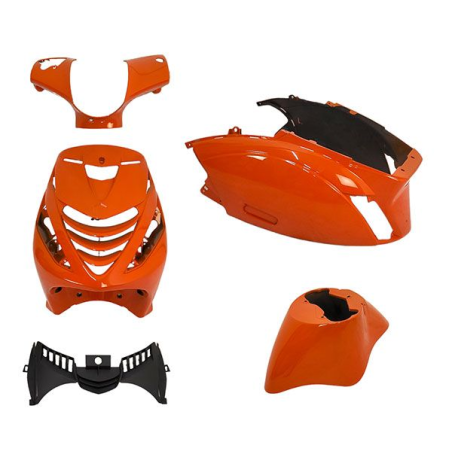 Kappenset Piaggio Zip 2000 (SP Look) 5-Delig KTM Oranje