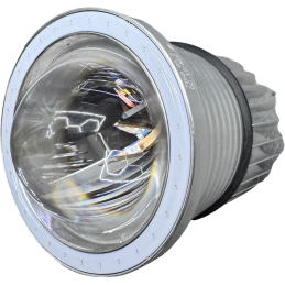 Oeil de diable rouge LED -...