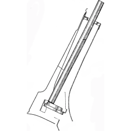 Demontage gereedschap voor het onderste balhoofdlager cup