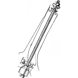 Montage gereedschap balhoofdlager cups in frame