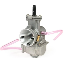 Polini 28mm PWK carburateur met olie of vacuum aansluiting