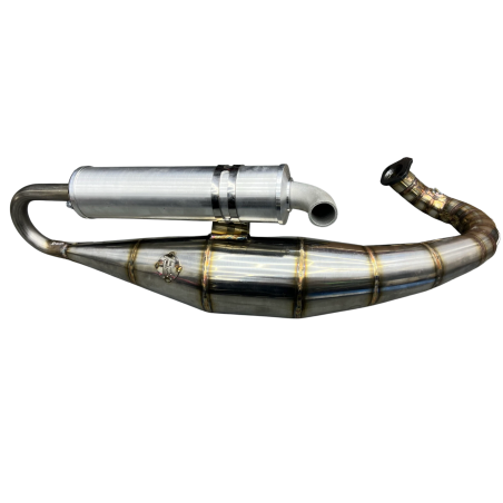 HT Street ALU Uitlaat - Piaggio 125-180