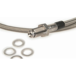 Stalen remleiding Runner 125-180cc - voorkant