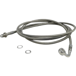 Stalen remleiding Runner 125-180cc - achterkant