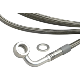 Stalen remleiding Runner 125-180cc - achterkant