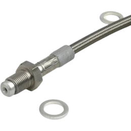 Stalen remleiding Runner 125-180cc - achterkant