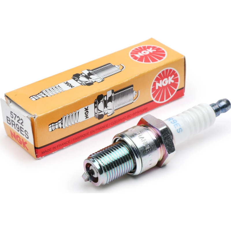 Bougie NGK BR9ES Ontstoord (lange schacht)