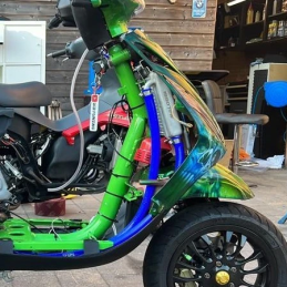 Radiateur MALOSSI Piaggio Zip SP 98