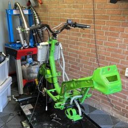 Radiateur MALOSSI Piaggio Zip SP 98