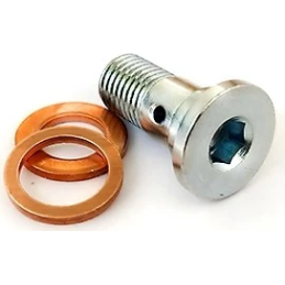 Laag profiel adapter banjo bout M8x1 voor diameter Ø10mm