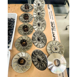 Achterpoulie 134mm Ottopuntouno Gilera & Piaggio 70-100cc