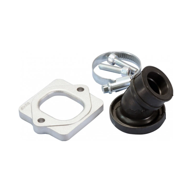 Spruitstuk Polini Draaibaar Ø21-24 x 25mm Piaggio & Gilera