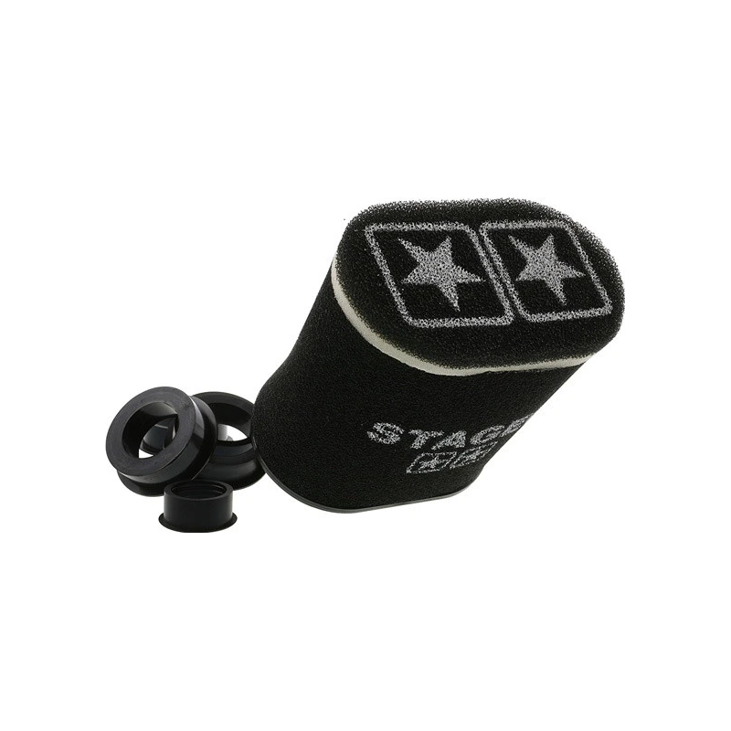 Powerfilter Stage 6 zwart ovaal
