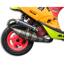Uitlaat MALOSSI MHR Team 3, Testa Rossa, RC-One Ø52mm- Piaggio 2-stroke