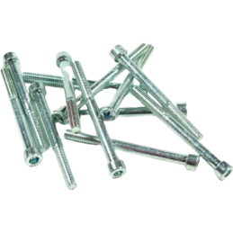 Inbusbout M6x70 verzinkt (12 stuks)