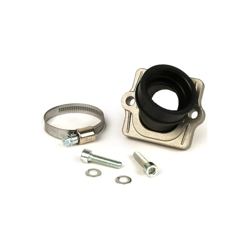 Malossi draaibaar spruitstuk Ø34mm (voor o.a. PWK 24-26-28-30mm) Piaggio & Gilera