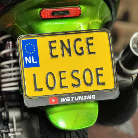 ENGE LOESOE Kentekenplaat motor
