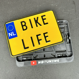 BIKE LIFE Kentekenplaat motor