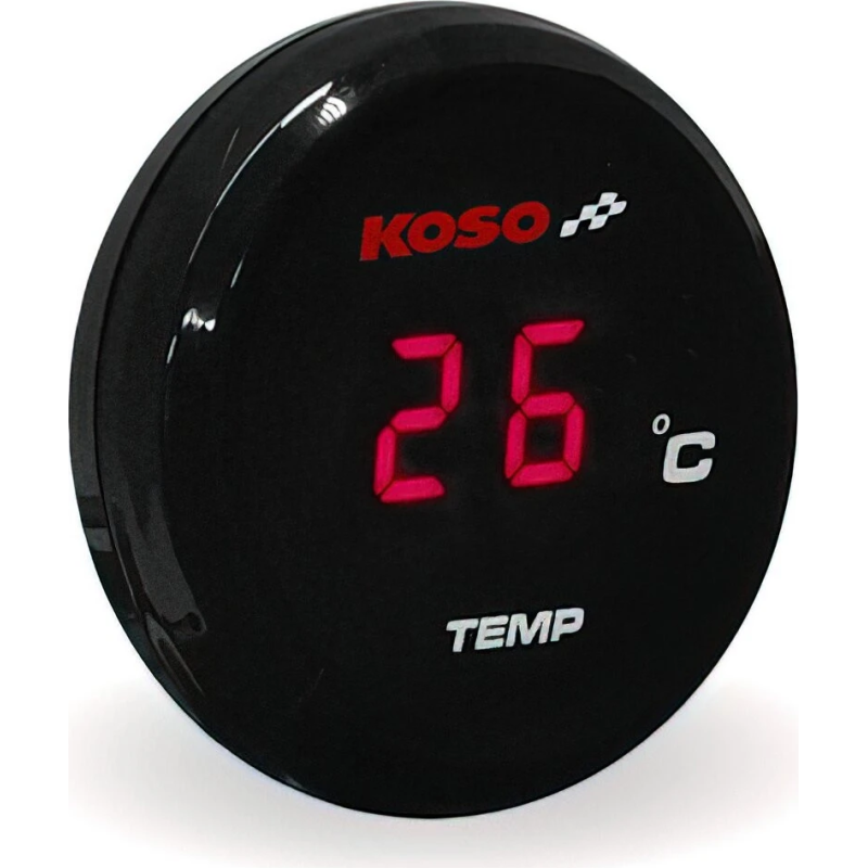 Thermometer digital Koso Coin rood