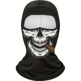 Bivak Muts - Balaclava - Schedelmasker met sigaar