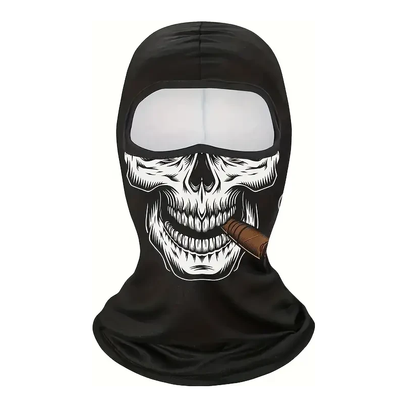 Bivak Muts - Balaclava - Schedelmasker met sigaar