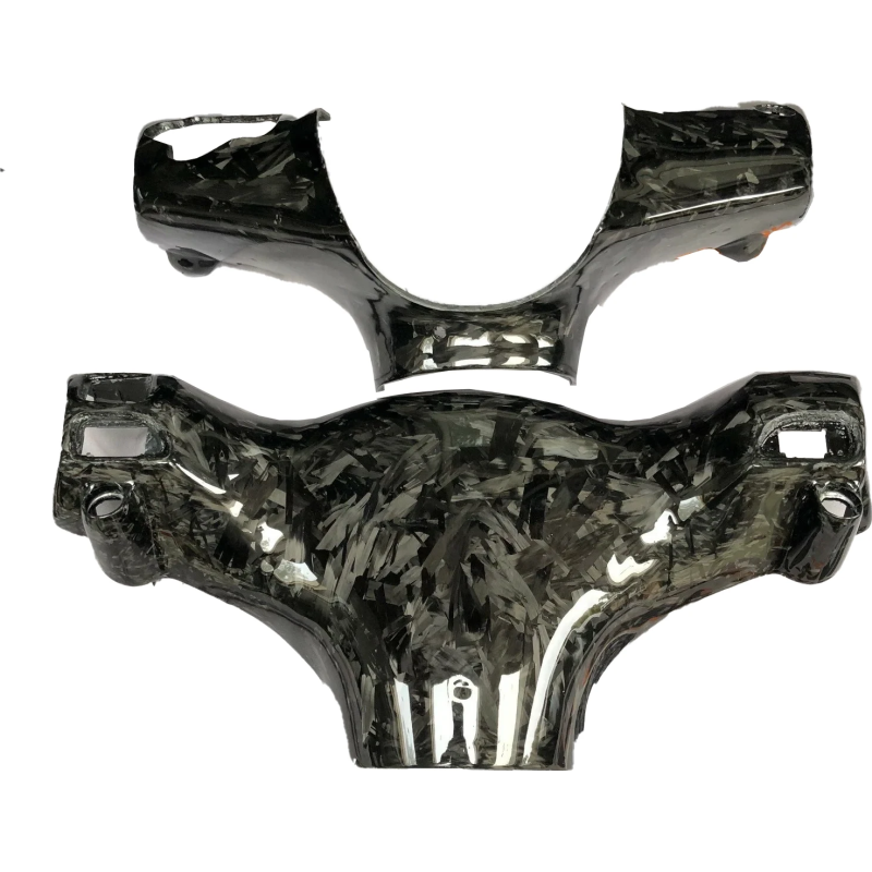 Forged Carbon stuurkappen Piaggio Zip