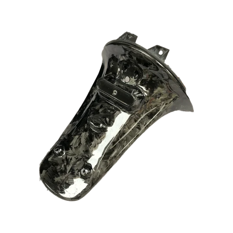 Forged Carbon achterspatbord Piaggio Zip