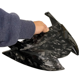 Forged Carbon Piaggio Zip SP Spoiler