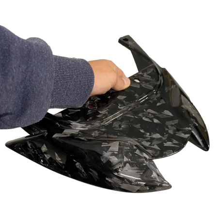 Forged Carbon Piaggio Zip SP Spoiler