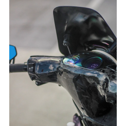 Forged Carbon stuurkappen Piaggio Zip