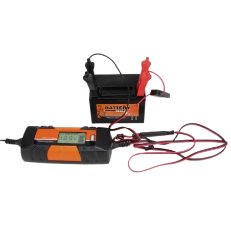 Acculader scooter 1 - 4,5Amp 6V/12V