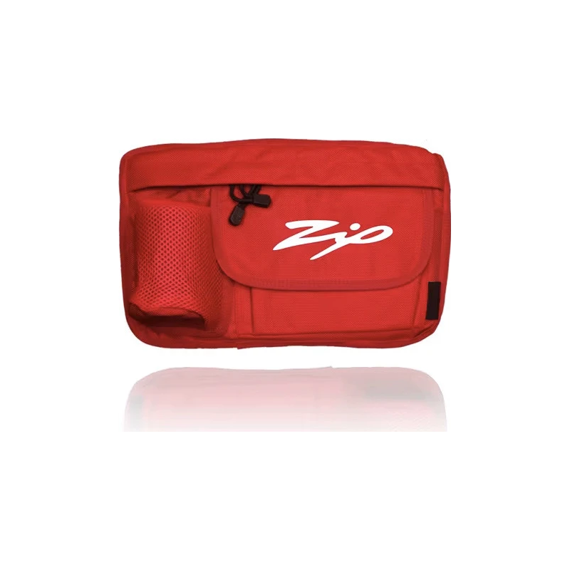 Scooter tas zip universeel rood