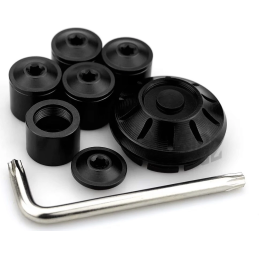 AKDemon Wieldop set Zip SP / Vespa Sprint zwart