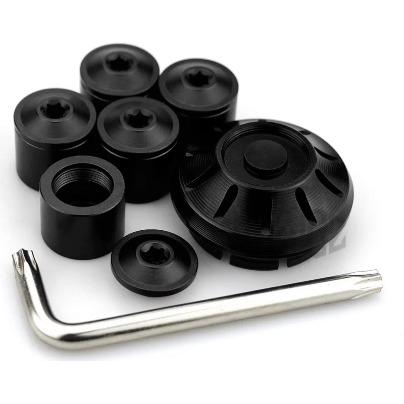 AKDemon Wieldop set Zip SP / Vespa Sprint zwart