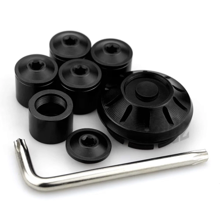 AKDemon Wieldop set Zip SP / Vespa Sprint zwart