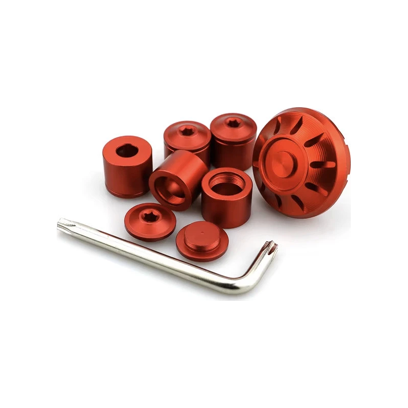 AKDemon Wieldop set Zip SP / Vespa Sprint rood