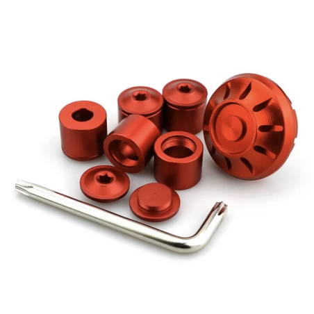 AKDemon Wieldop set Zip SP / Vespa Sprint rood