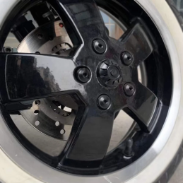 AKDemon Wieldop set Zip SP / Vespa Sprint zwart