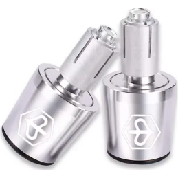 Stuurgewichten scooter universeel zilver