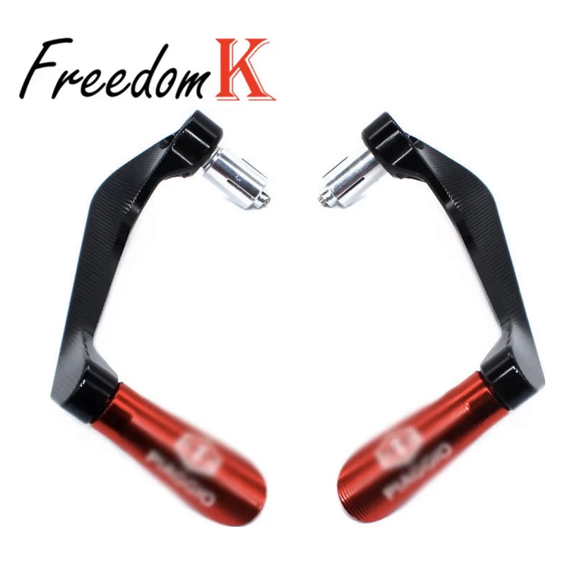 Handbeschermset Piaggio rood