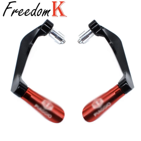 Handbeschermset Piaggio rood