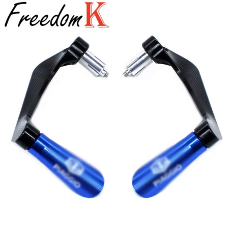 Handbeschermset Piaggio blauw