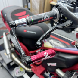 Handbeschermset Piaggio blauw